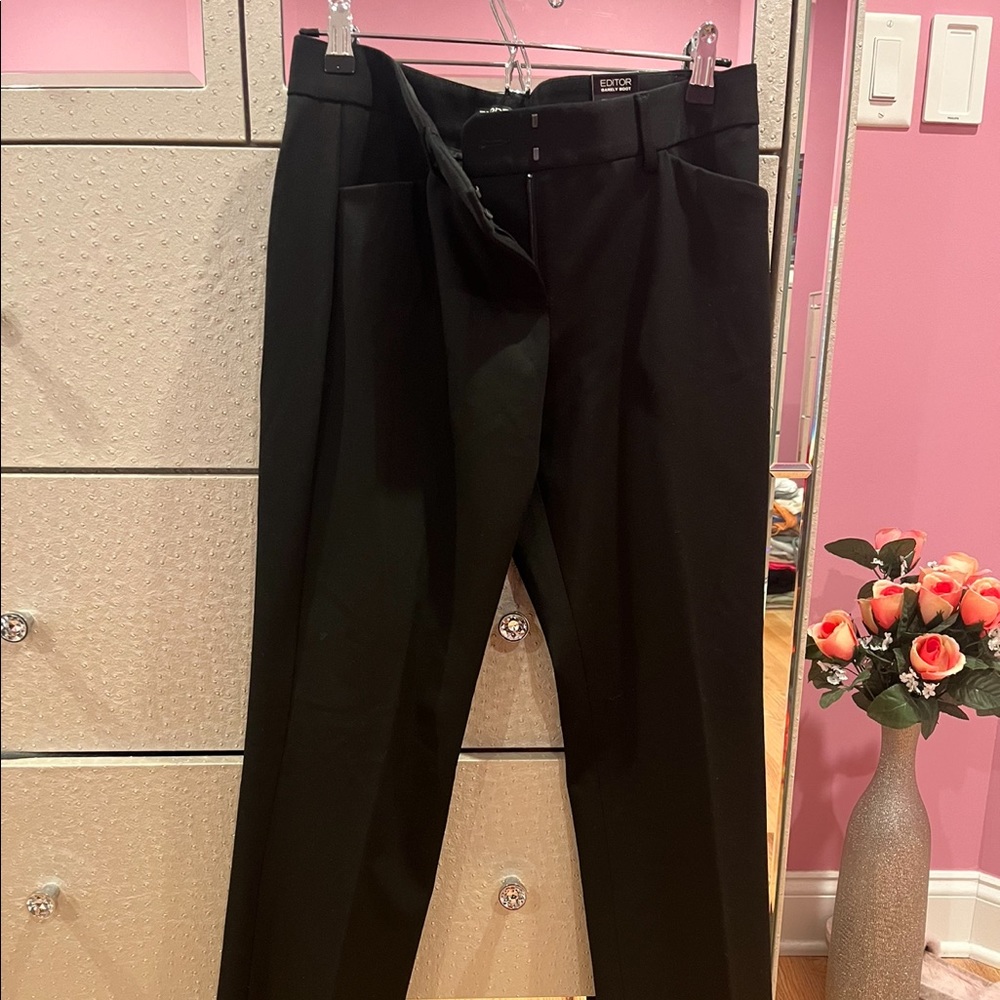 EXPRESS Editor barely boot dress pant